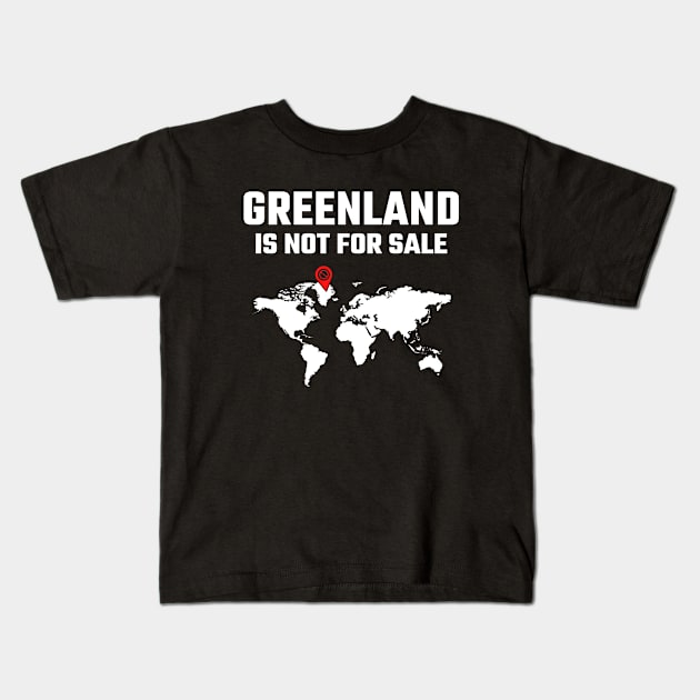 Greenland is not for Sale Kids T-Shirt by Stoney09